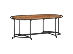 Vidaxl Mesa De Centro 110x55x40 Cm Madeira De Acácia Maciça