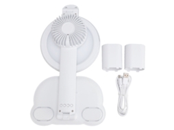 Lâmpada de Mesa Led com Controlo Táctil, Dimmable, 3200mah e Porta canetas