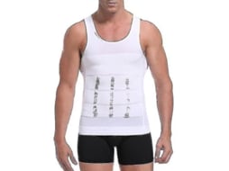 2026 camisa de Compresión para Ginecomastia Hombre Entrenador de Cintura Control Abdominal Postura Deporte Adelgazamiento