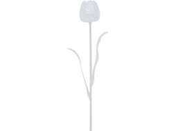 Planta Artificial EUROPALMS Crystal Tulip (Branco - 61 cm)