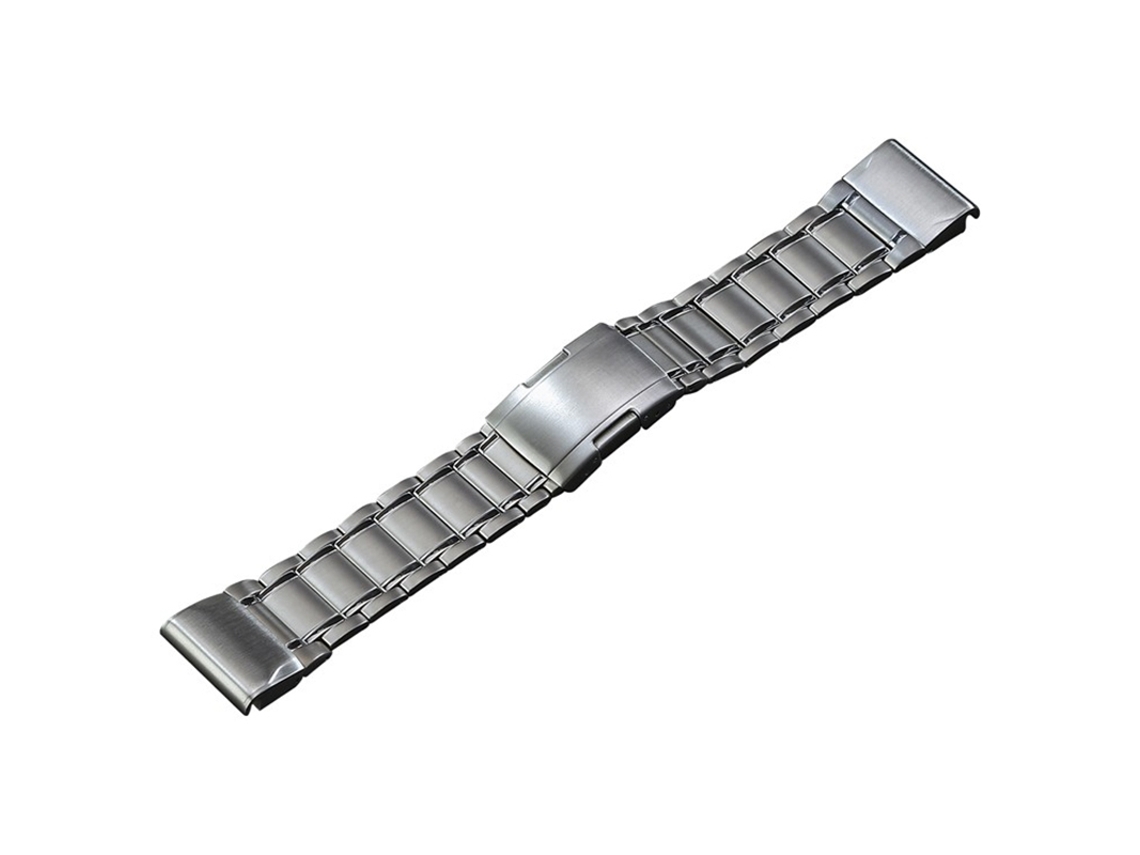Bracelete de Smartwatch para Garmin Forerunner 965/955/945/935 22mm de aço de titânio com cinco contas de liberação rápida (prata)
