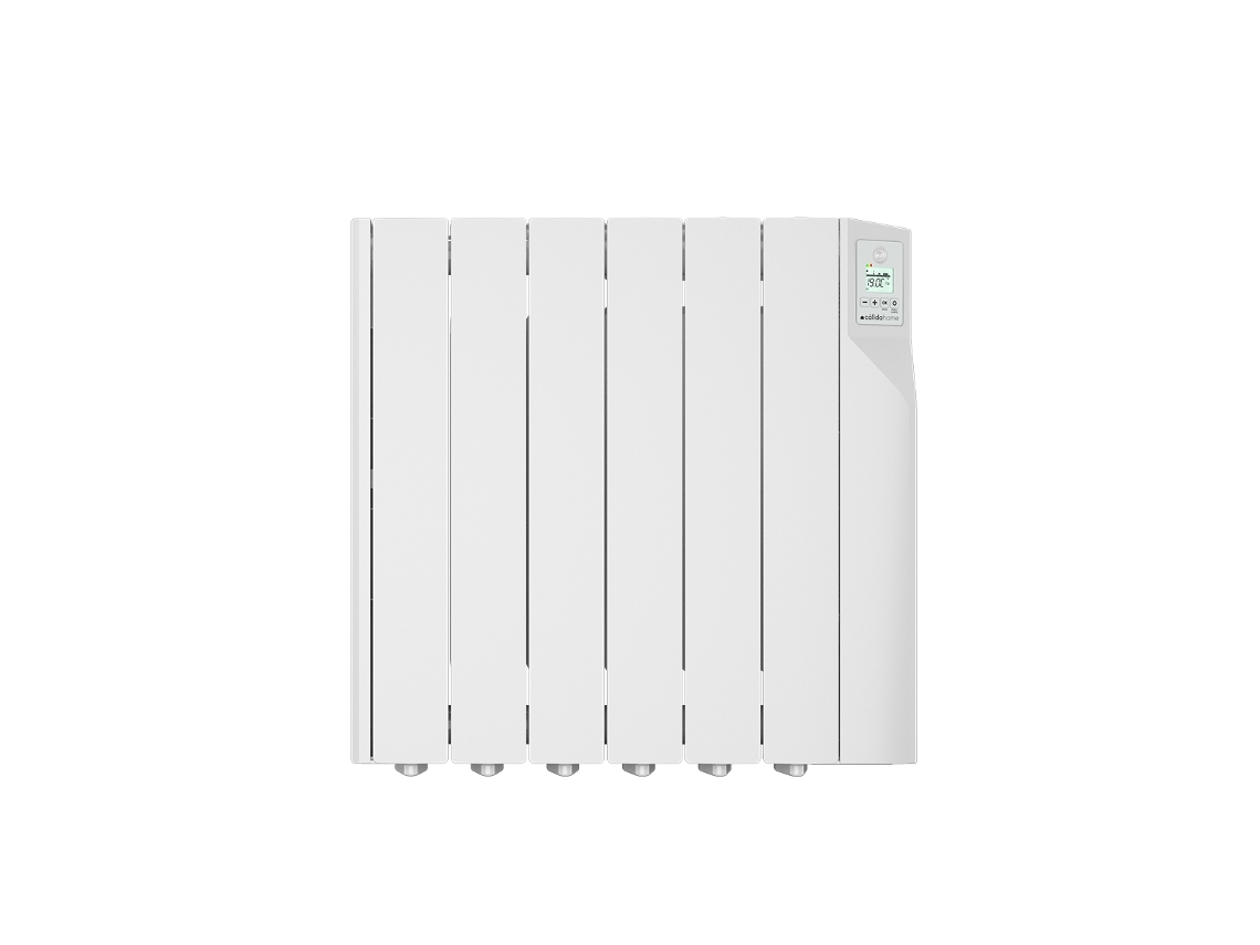 Emissor Térmico Elétrico 6 Elem. Cálidahome Sentinel 1000w, Fluido De Alta Transferência 167 W/elem, Detetor De Presença, Divisões De 10–13 M²