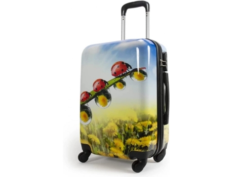 Mala de Cabine DED Joaninhas Estampadas (55x20x35cm)