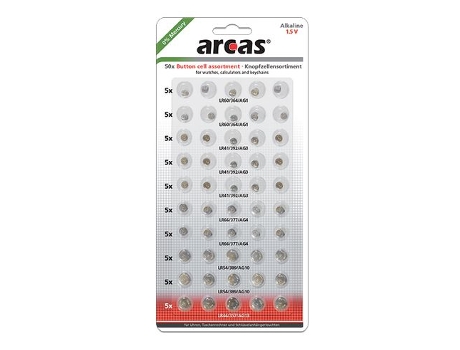 Pilhas ARCAS 12755000