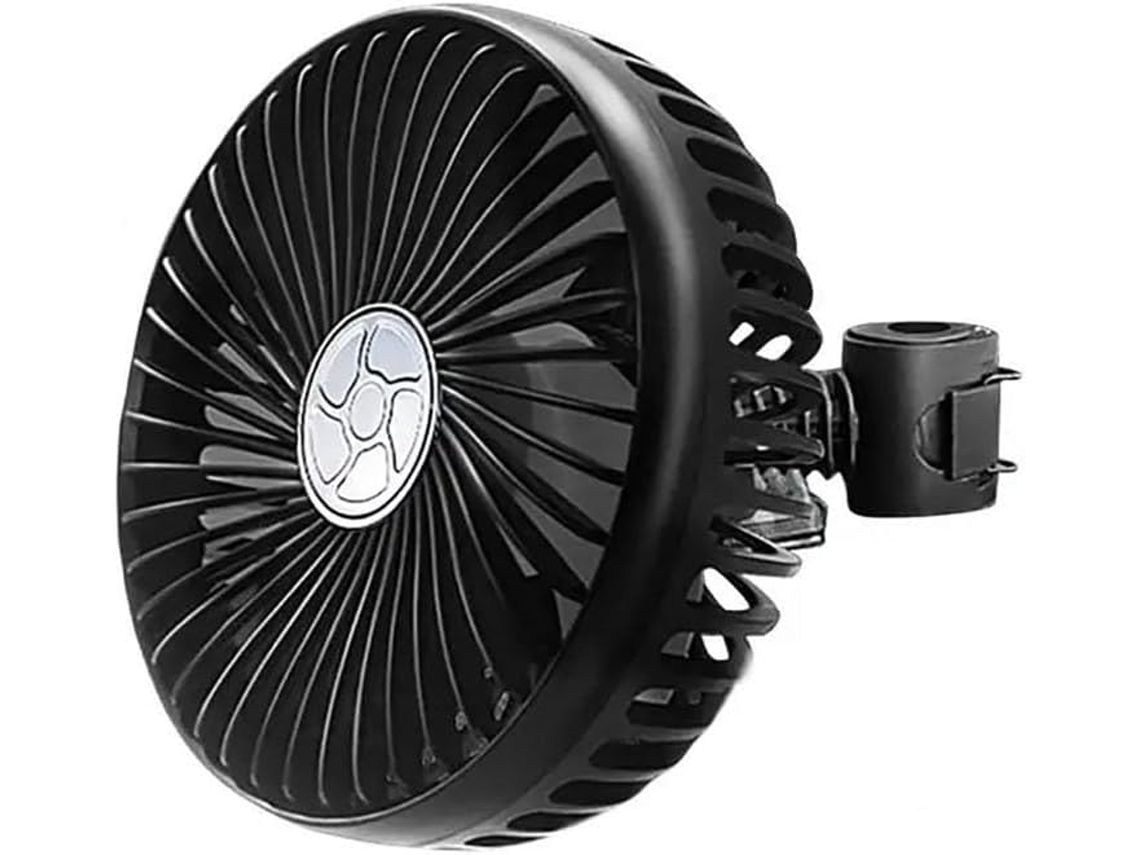 Ventilador Portátil Usb Para Carro Com Ventosa Banco Traseiro