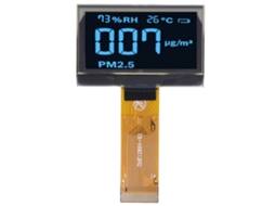 Módulo De Tela Lcd Digital De 1,54 Polegadas 128x64 Ssd1309 Conjunto De Acessórios 24 Pinos Azul Mrc128-3