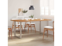 Vidaxl Mesa De Jantar 180x90x76 Cm Madeira De Acácia Maciça