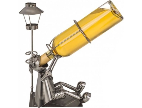 Suporte de garrafa de metal para bebedores Planete Discount