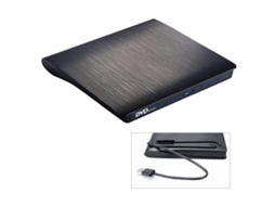 Leitor De Cd/dvd Externo Czhhmart Usb 3.0, Para Laptops, Desktops, Windows, Linux, Macs, Macbook
