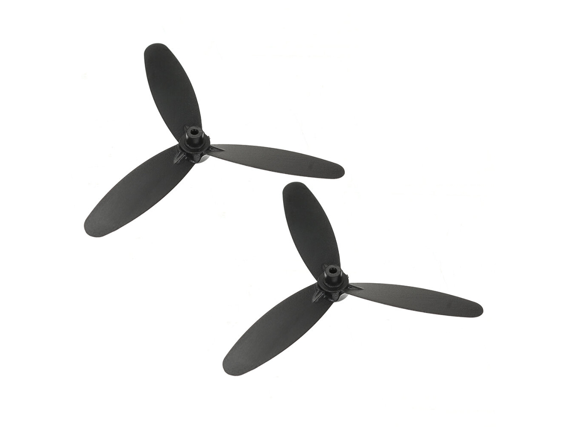 par de hélices de 3 pás para aeromodelo RC Sea Land Air com 255 mm de envergadura MDUG (kfplan Kf603)