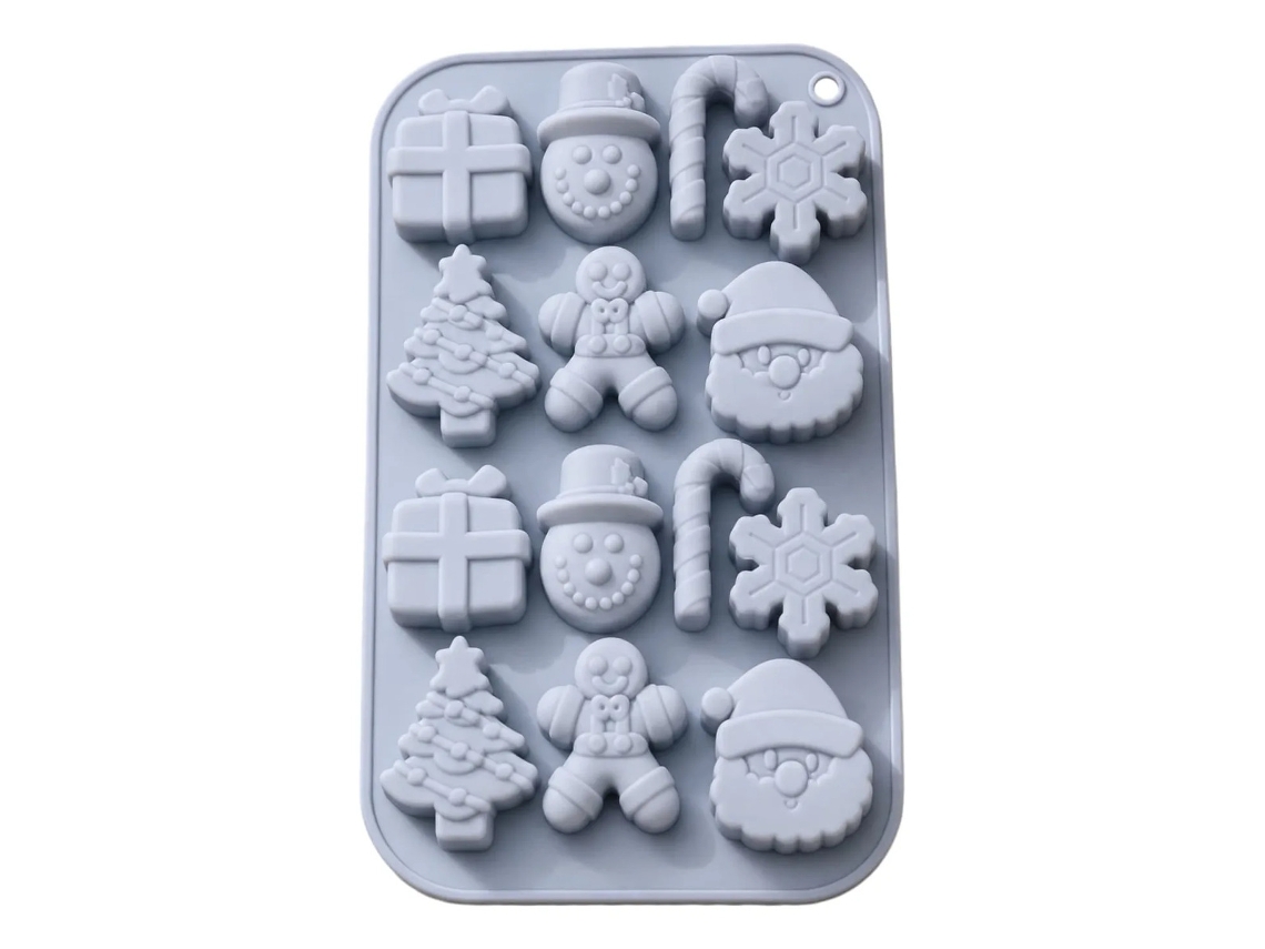 Molde De Silicone Para Confeitaria, 14 Cavidades