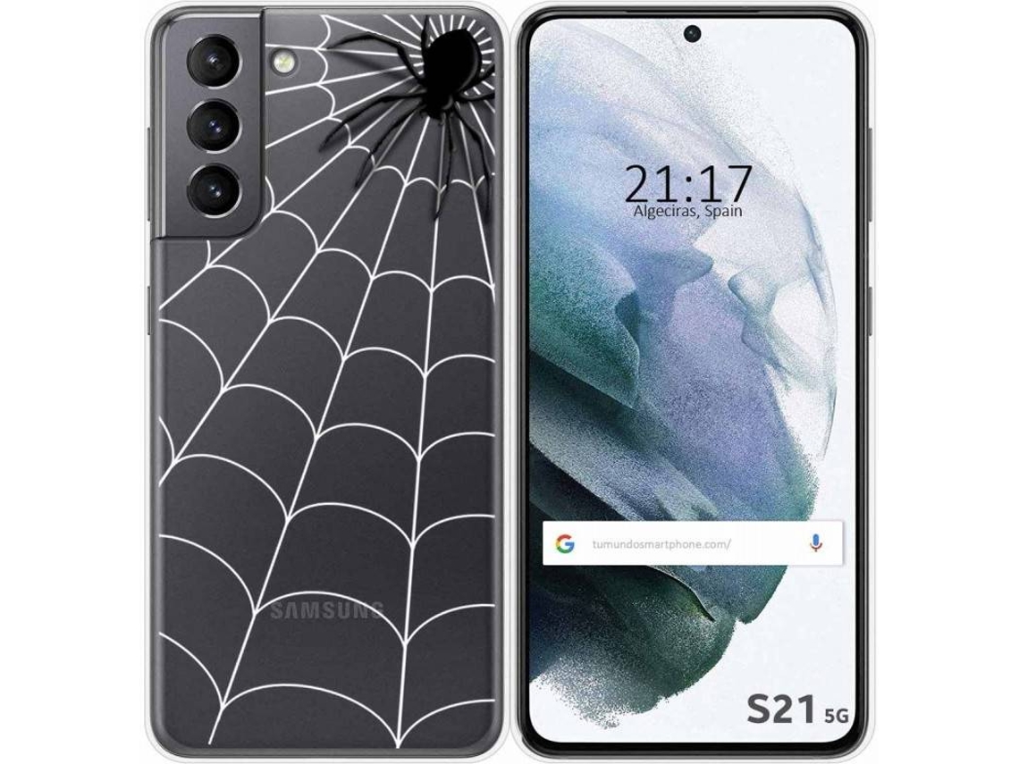 Capa Samsung Galaxy S21 5G TUMUNDOSMARTPHONE Aranha Multicor