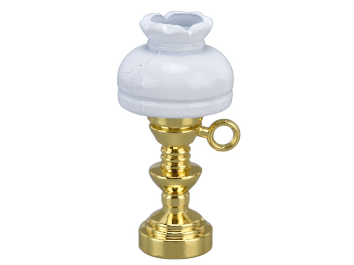 Primerox lâmpada de Mesa Miniatura Casa de Bonecas 1/12 Retro Decorativa Brinquedo 3 Anos+