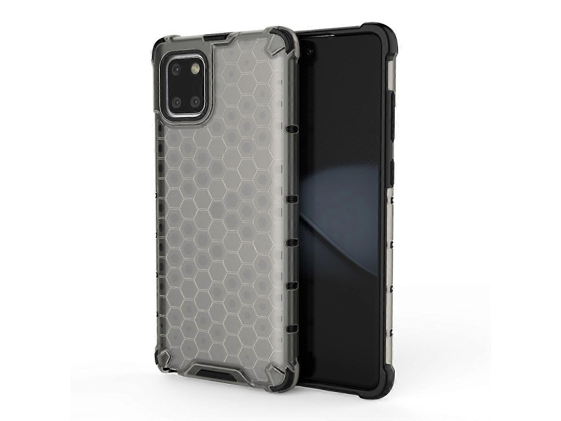 Capa Protetora Resistente A Impactos Em Pc Com Estrutura Em Favo De Mel E Tpu Para Galaxy Note 10 Lite