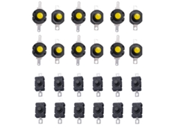 Estrutura Simples De Botão De Pressão Para Lanterna De Plástico Com Travamento Automático