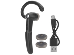 Fone De Ouvido Bluetooth Mono Portátil Headset Com Alta Compatibilidade Preto