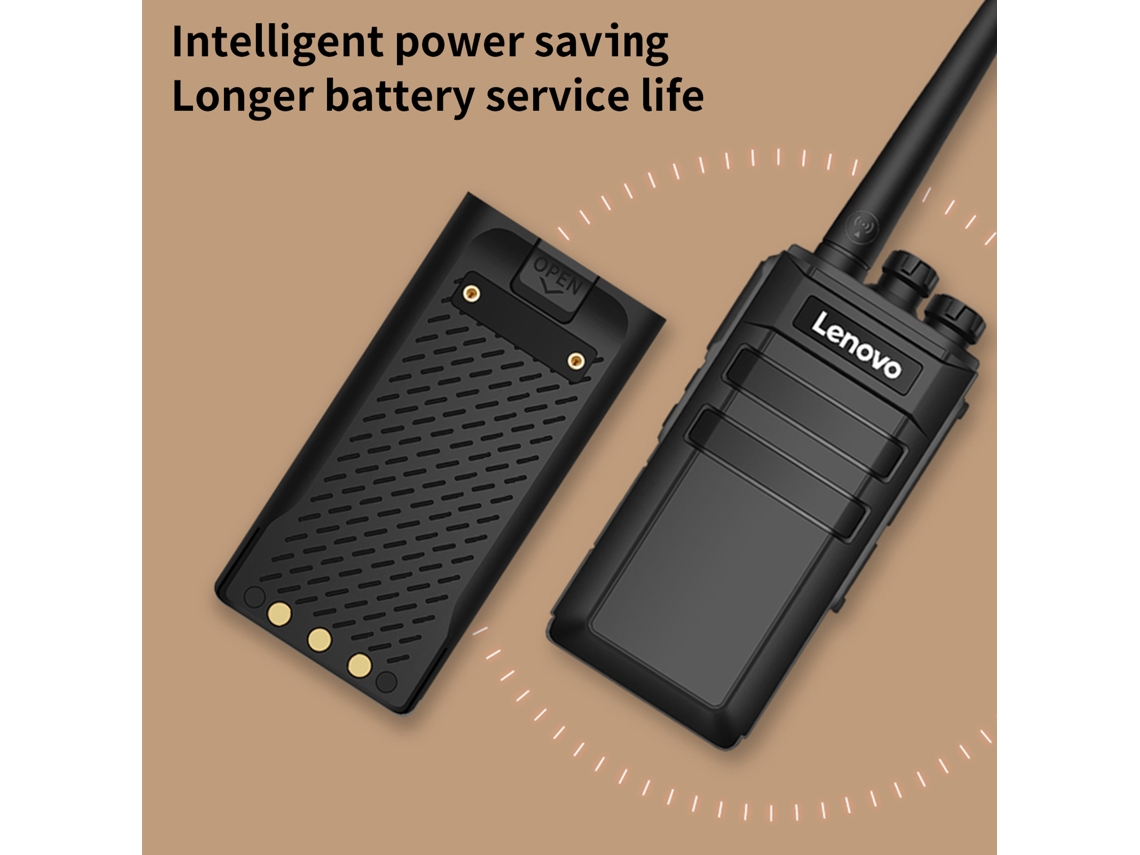 Lenovo N7 Walkie Talkie Long Range Walkie Talkies For Adults With 16 Channels For Hiking Camping Trip LAXISCREED