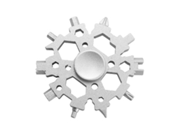 Ferramenta Multifuncional Floco de Neve 23 em 1 com Fidget Spinner | S/MARCA