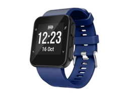Lurelia Pulseira Esportiva De Silicone, Compatível Com Relógio Garmin Forerunner 35 Aqua Blue, Acabamento Moderno