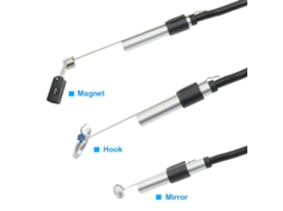 Endoscópio Usb 3 em 1 Câmera Borescope 5.5mm 6 Led Ajustáveis Ip67 Cabo 20m para Android Pc Macbook