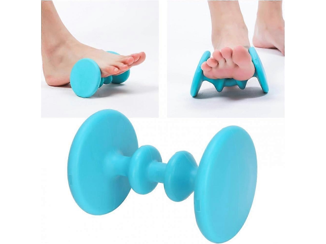 Rolo De Pé Portátil Reflexologia Podal Para Recuperação De Acupressão De Tecidos Profundos Para Relaxamento Pé Costas Perna Mão Músculo Tenso (azul)