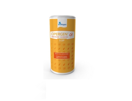 BIOPLAGEN Insecticida Polvo Espolvoreo Especial Insectos Rastreros Cipergen 5 Dp Talquera 500 Gr