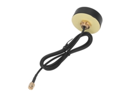 Antena GPS Bd 28dBi Alta Ganho Impermeável IP67 SMA Macho com Base Magnética para Equipamentos