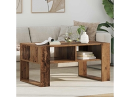Vidaxl Mesa De Centro Madeira Antiga 92 X 53 X 45 Cm