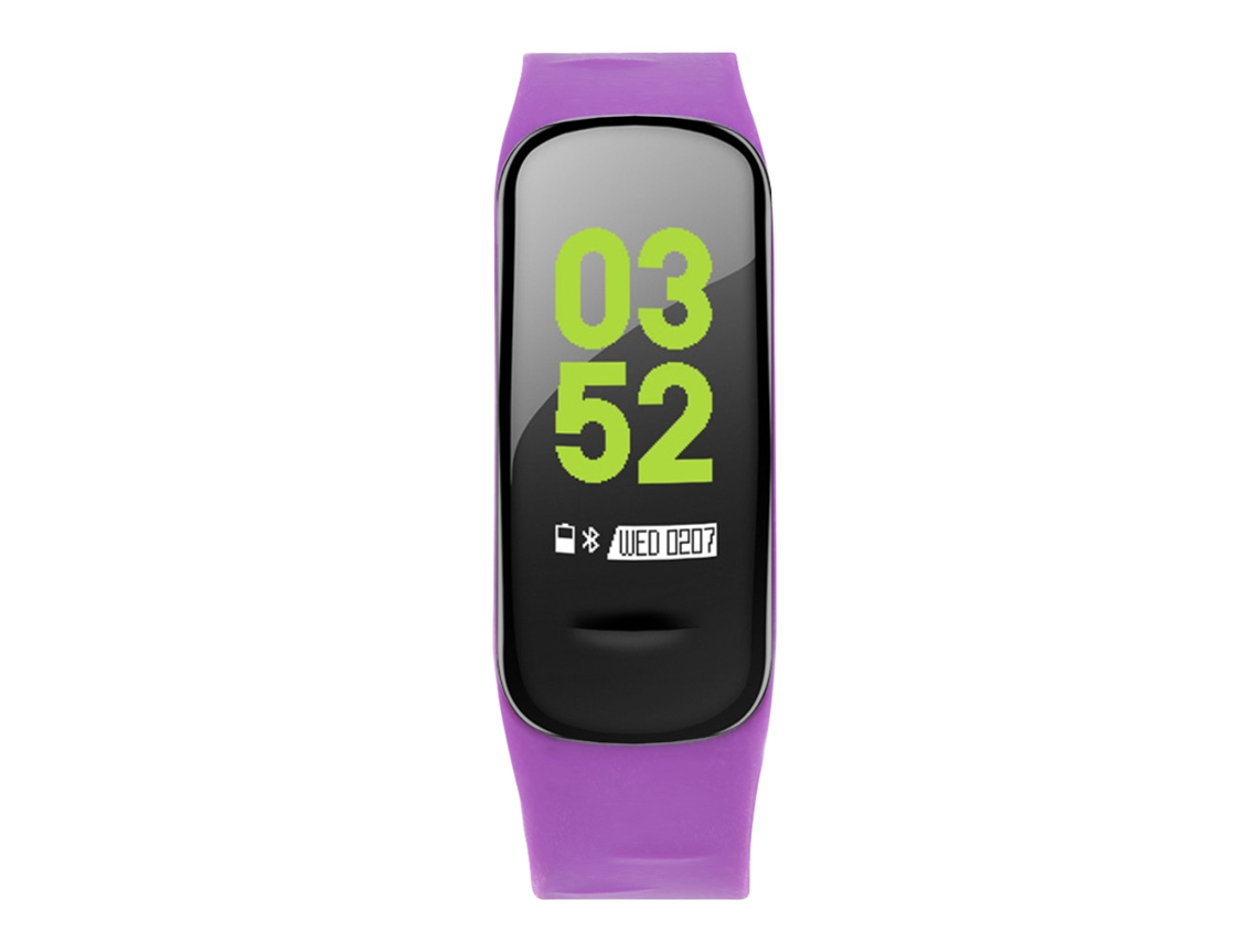 Pulseira Inteligente C1plus com tela colorida e monitor de frequência cardíaca EOOCOO