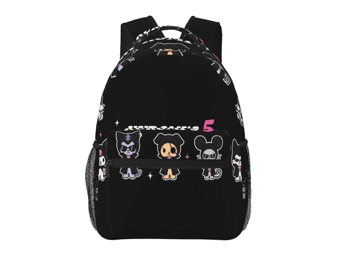 Mochila Kuromi D47 Para Escola E Trabalho, Leve E À Prova Dágua, Mochila Estilosa Para Estudantes E Adultos Olysi Shop (x47)