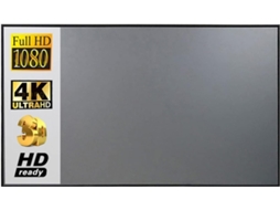 Tela de Projeção 120 Polegadas Hd Antirreflexo Portátil