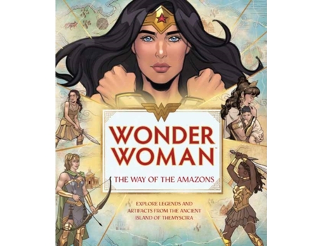Livro Wonder Woman The Way of the Amazons de Je Bright (Inglês - Capa Dura)