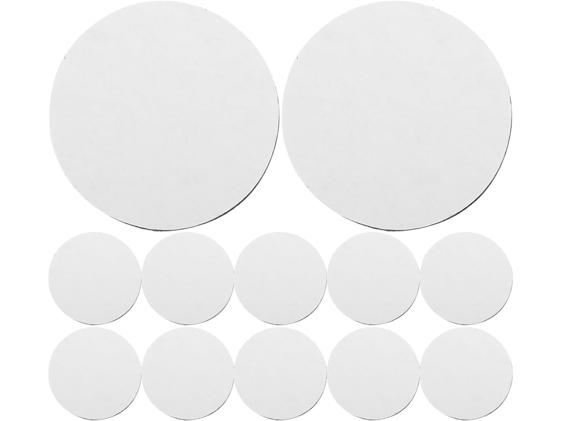 Tapetes Adesivos Decorativos, 20 Unidades, Em Nylon E Felpa, Ideais Pa
