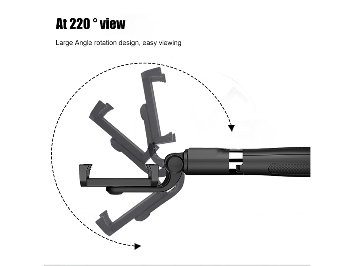 Multifunctional Wireless Bt Selfie Stick For Mobilephone Foldable Handheld Tripods Shutter Remote Extendable Mini Tripod For Phone LAXISCREED