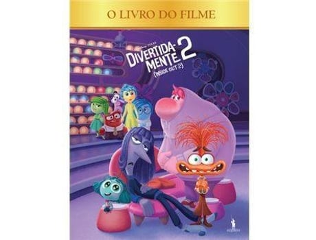 Livro Divertida Mente 2 Inside Out 2 O Livro Do Filme (Português)