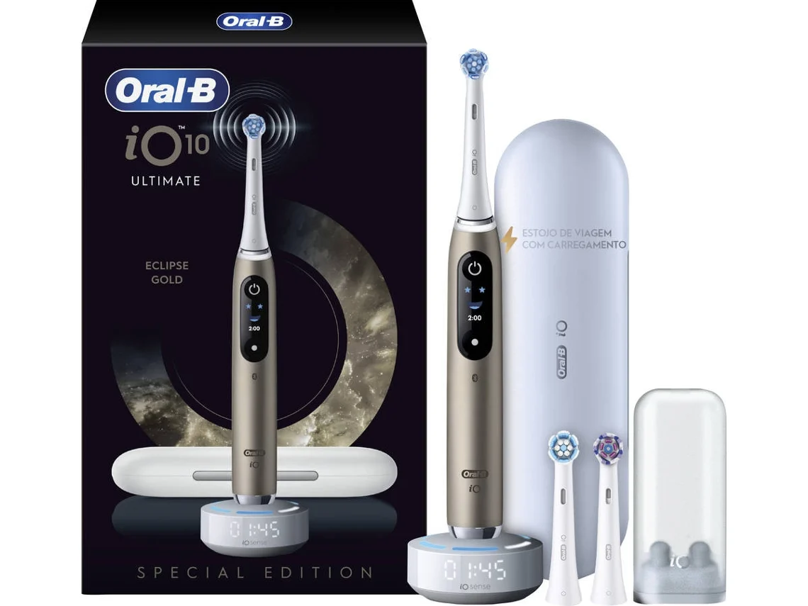 Escova de Dentes Elétrica ORAL-B iO 10 Eclipse Gold (Dourado)