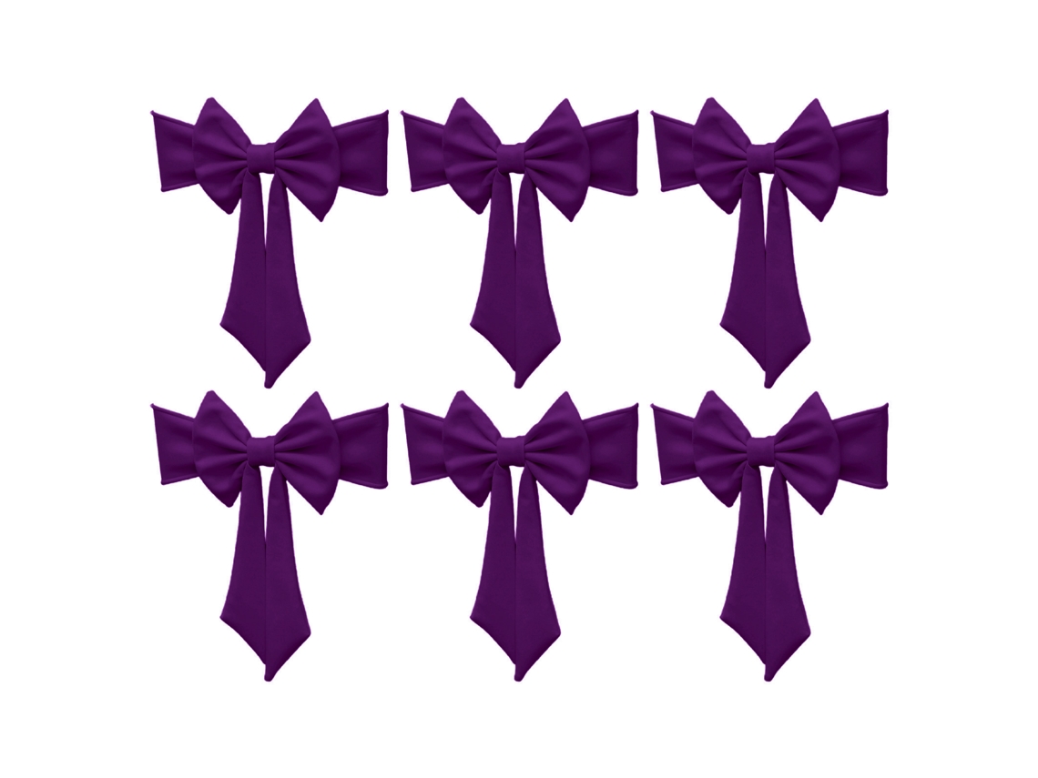 Laxiscreed Conjunto De 6 Laços De Elástico Para Encosto De Cadeira Sem Fitas