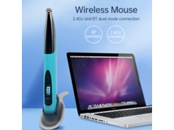 Rato Pen Sem Fio 2.4g 4 Teclas Estilo Vertical Estilo Caneta Bt Tradução Por Voz Ajuste De Velocidade
