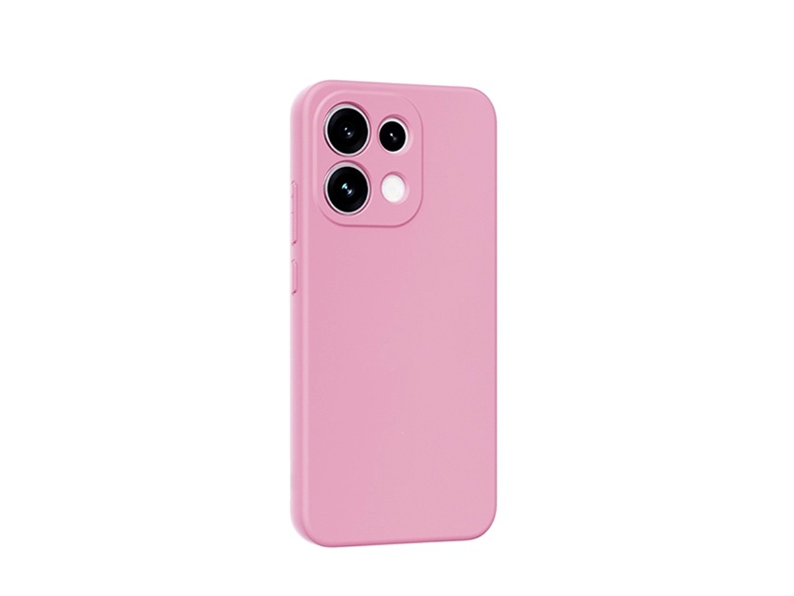Capa Proteção Silicone Gift4me Para Oppo Reno16 F 5g - Rosa
