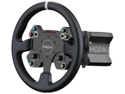 Conjunto de Volante MOZA RACING R12 V2 e Cs V2p para Simulador de Corrida com Fio
