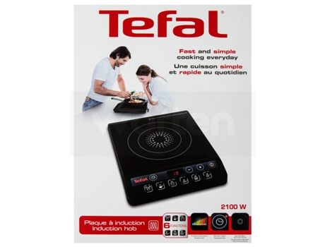 Fogão Portátil TEFAL Everyday IH201812 (Nº de queimadores: 1) — Nº de queimadores: 1