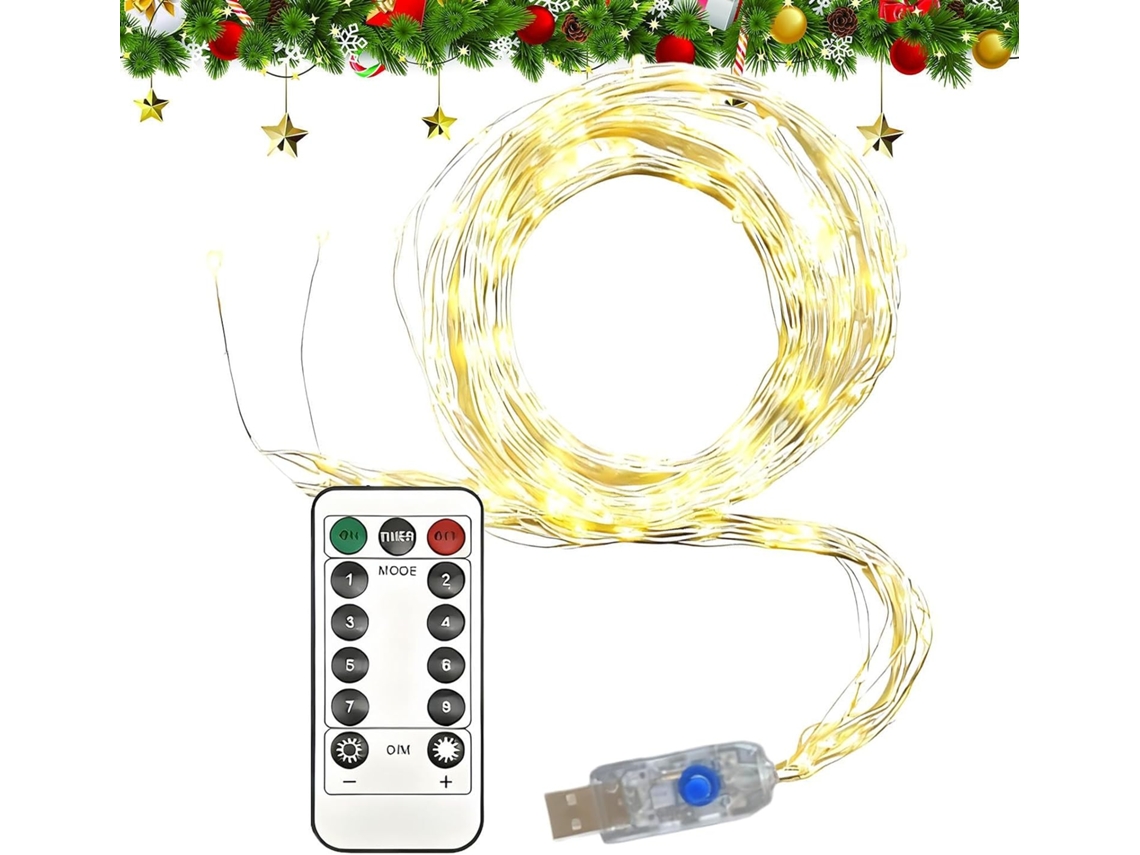 Luzes De Natal Piscantes, Iluminação Ambiente Em Led, Ajustáveis Com