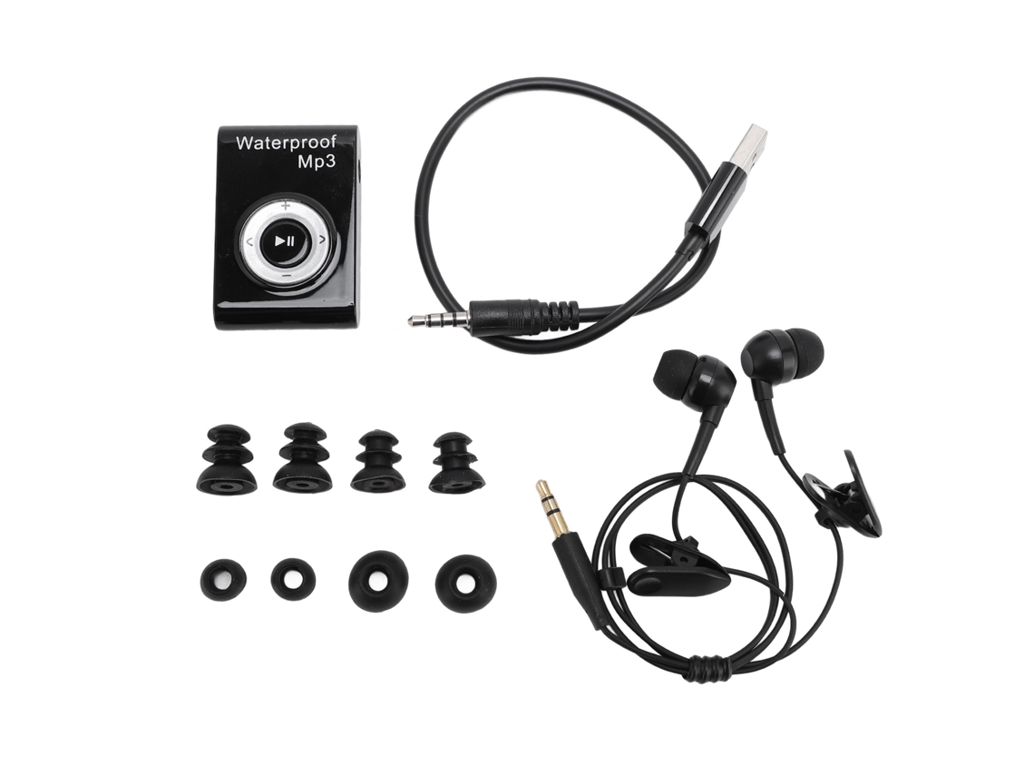 Reprodutor MP3 8GB IPX8 Impermeável com Fones Subaquáticos LAXISCREED