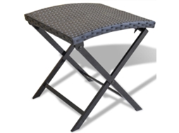 Stool, Stools Vidaxl Preto Rattan / Vime (n/a)
