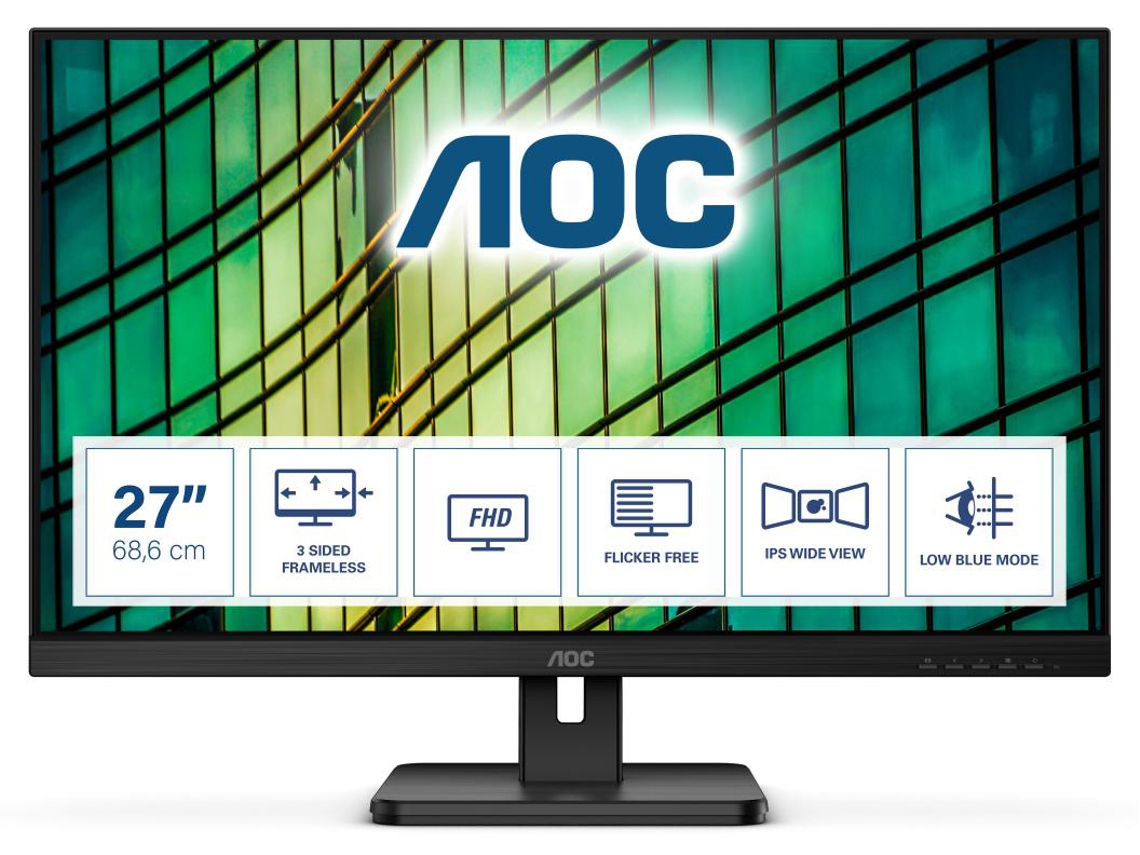 Monitor AOC 27E2QAE (27'' - 75 Hz - 4 ms)