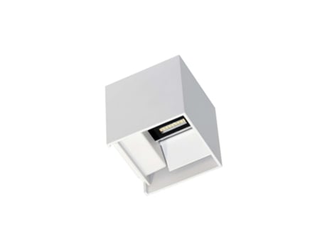 Aplique Led Branco Ip54 6 8W com Aletas Ajustáveis 4000K BENEITO FAURE