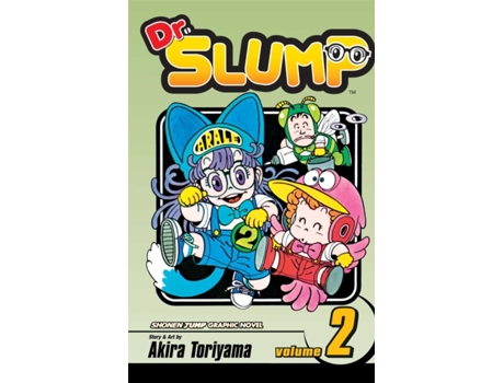 Livro dr. slump, vol. 2 de akira toriyama (inglês)