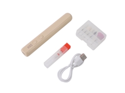 Taladro Eléctrico Portátil Para Uñas 30000rpm Con Luz Led Herramienta Profesional De Manicura Y Pedicura Para Salón Y Hogar Khaki