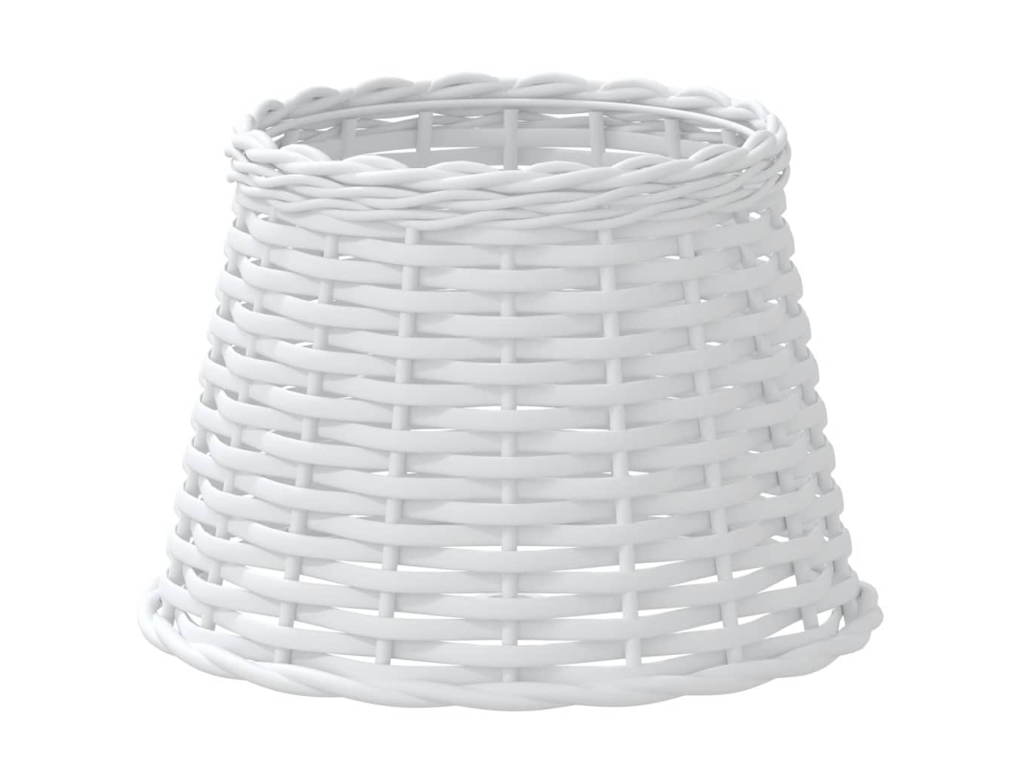 Abajur VIDAXL Branco Vime (Ø 25 x 17 cm)