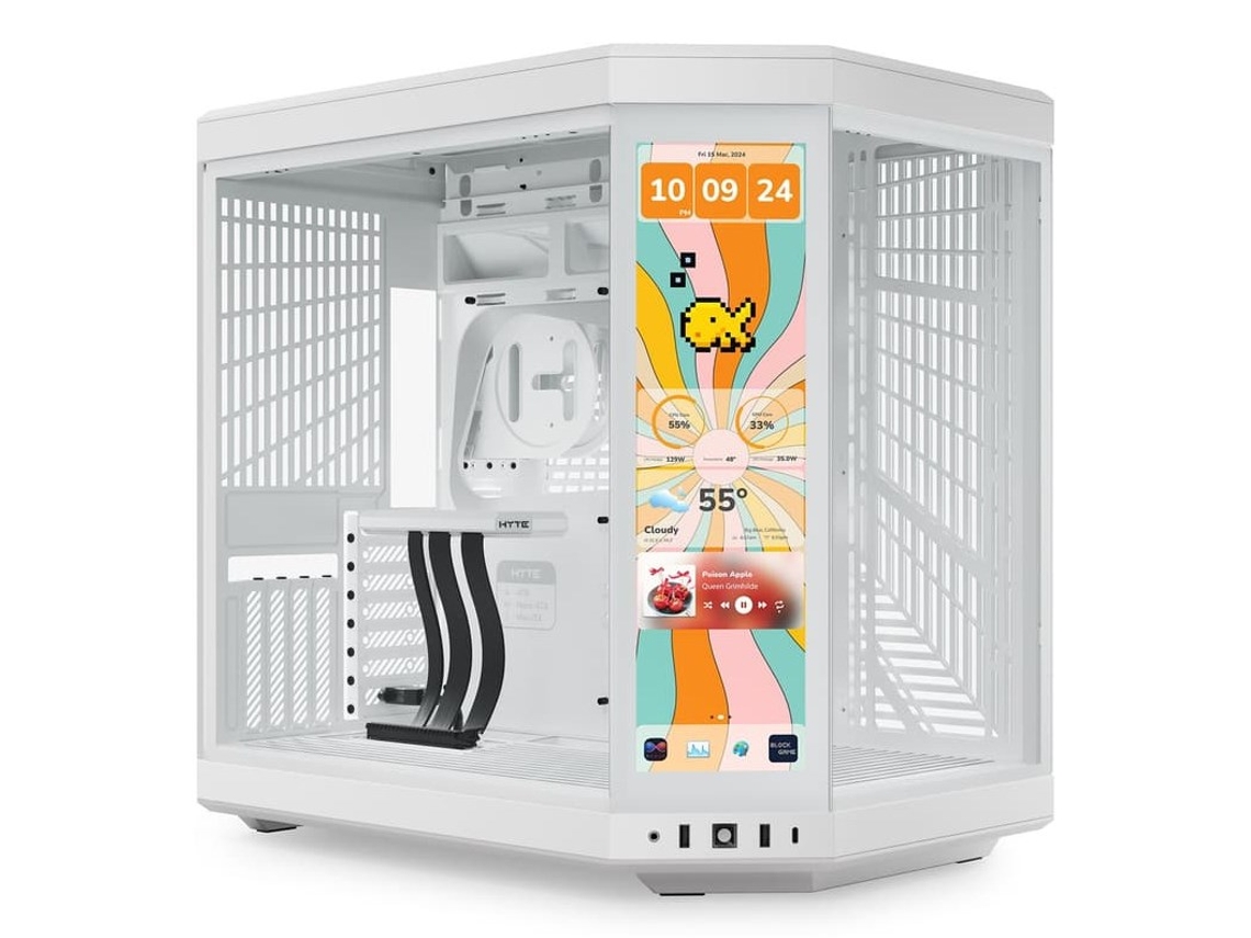Y70 Touch Infinite Midi Tower White Hyte